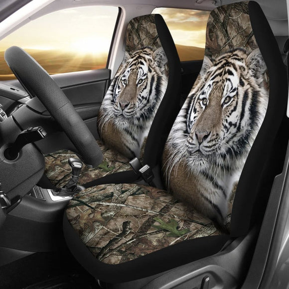 Tiger Wildlife Animal Car Seat Covers Amazing Gift Ideas 174510 - YourCarButBetter