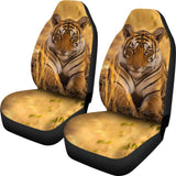 Tiger With Dangerous Silence Car Seat Covers 212503 - YourCarButBetter