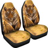 Tiger With Dangerous Silence Car Seat Covers 212503 - YourCarButBetter