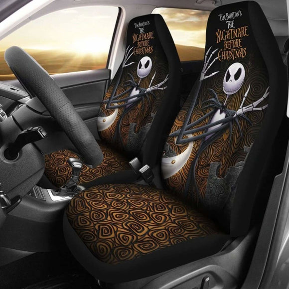 Tim Burton’S The Nightmare Before Christmas Jack Car Seat Covers 3 Amazing 101819 - YourCarButBetter