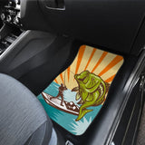 Today Is A Good Day To Have A Great Day Retro Fishing Car Floor Mats 182417 - YourCarButBetter