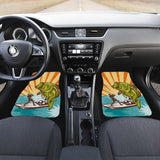 Today Is A Good Day To Have A Great Day Retro Fishing Car Floor Mats 182417 - YourCarButBetter