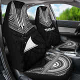 Tokelau Polynesian Chief Car Seat Cover Black Version 105905 - YourCarButBetter