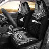 Tokelau Polynesian Chief Car Seat Cover Black Version 105905 - YourCarButBetter