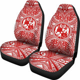 Tonga Car Seat Cover - Tonga Coat Of Arms Polynesian Flag Color 10 181703 - YourCarButBetter