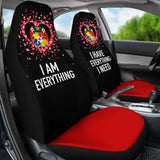 Tonga Car Seat Covers Couple Valentine Everthing I Need (Set Of Two) 181703 - YourCarButBetter