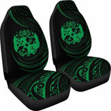 Tonga Car Seat Covers - Green - Frida Style - 181703 - YourCarButBetter