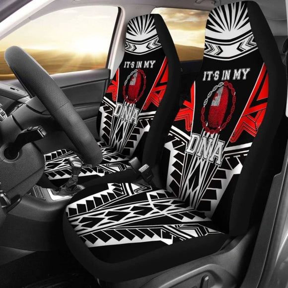 Tonga Car Seat Covers - It’S In My Dna Red Color - 20 181703 - YourCarButBetter