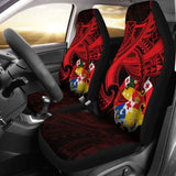 Tonga Car Seat Covers - Seal Tonga With Curve Patterns - 181703 - YourCarButBetter