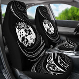 Tonga Car Seat Covers - White - Frida Style - 181703 - YourCarButBetter