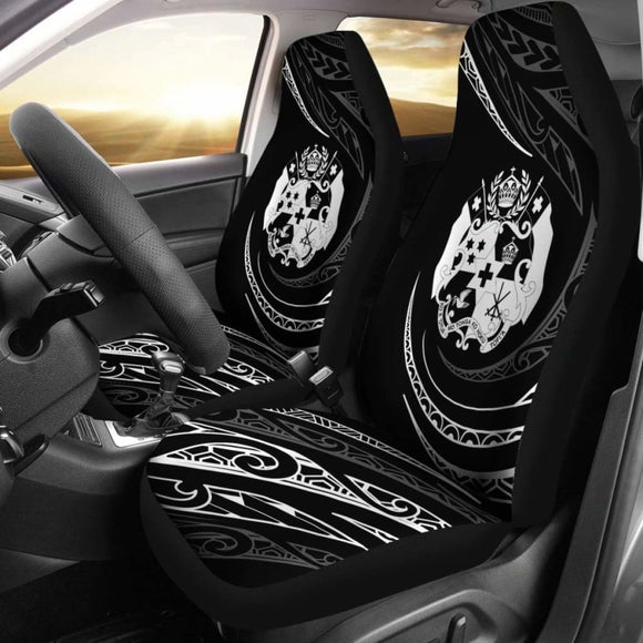 Tonga Car Seat Covers - White - Frida Style - 181703 - YourCarButBetter