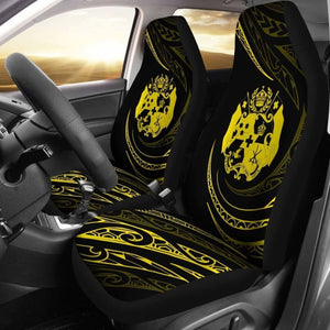 Tonga Car Seat Covers - Yellow - Frida Style - 181703 - YourCarButBetter