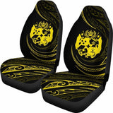 Tonga Car Seat Covers - Yellow - Frida Style - 181703 - YourCarButBetter