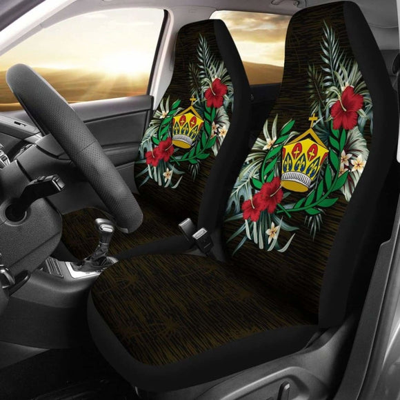 Tonga Hibiscus Car Seat Covers 7 232125 - YourCarButBetter