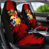 Tonga Painting Car Seat Cover 72 181703 - YourCarButBetter