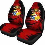 Tonga Painting Car Seat Cover 72 181703 - YourCarButBetter