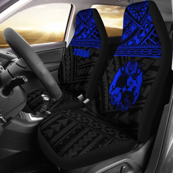 Tonga Polynesian Car Seat Covers Blue - 11 181703 - YourCarButBetter