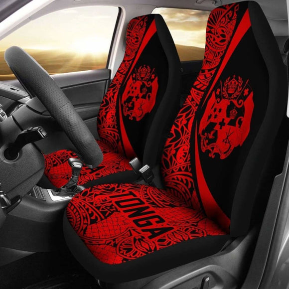 Tonga Polynesian Car Seat Covers Circle Style 02 4 181703 - YourCarButBetter