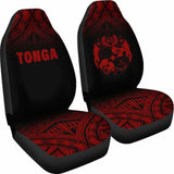 Tonga Polynesian Car Seat Covers - Red Black Fog - 11 181703 - YourCarButBetter