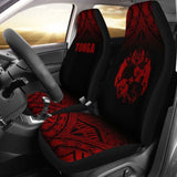Tonga Polynesian Car Seat Covers - Red Black Fog - 11 181703 - YourCarButBetter