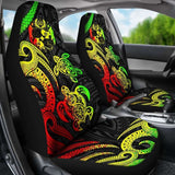 Tonga Polynesian Car Seat Covers - Reggae Tentacle Turtle - 091114 - YourCarButBetter