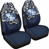 Tonga Polynesian Car Seat Covers - Tongan Pride (Blue) - 15 181703 - YourCarButBetter