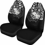 Tonga Polynesian Car Seat Covers - Tongan Pride (White)- 15 181703 - YourCarButBetter