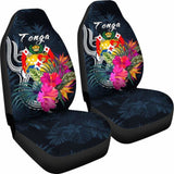 Tonga Polynesian Car Seat Covers - Tropical Flower - 12 181703 - YourCarButBetter