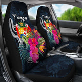 Tonga Polynesian Car Seat Covers - Tropical Flower - 12 181703 - YourCarButBetter