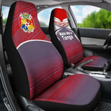Tonga Polynesian Car Seat Covers - White Tattoo - 11 181703 - YourCarButBetter