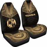 Tonga Polynesian Chief Car Seat Cover Gold Version 10 181703 - YourCarButBetter