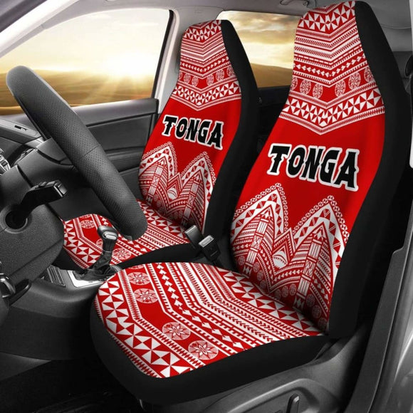 Tonga Polynesian Tribal Pattern Car Seat Covers 105905 - YourCarButBetter