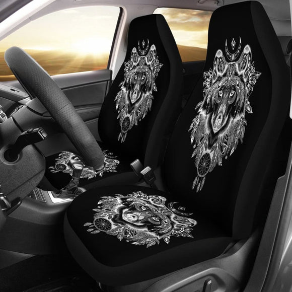 Totem Wolf Car Seat Covers 174510 - YourCarButBetter