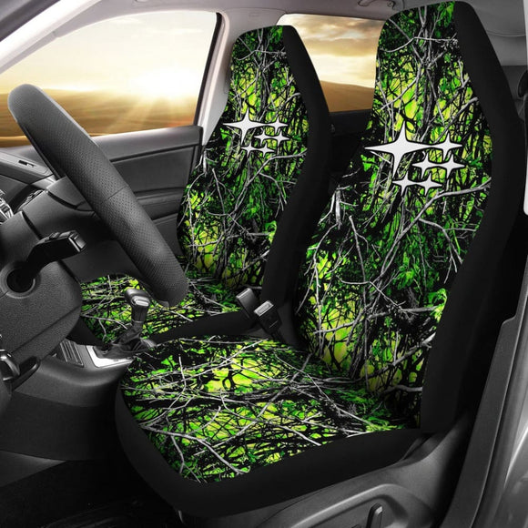 Toxic Subaru Printed Car Seat Covers 212803 - YourCarButBetter