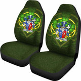 Trant Or Trent Ireland Car Seat Cover Celtic Shamrock (Set Of Two) 154230 - YourCarButBetter