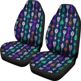 Tribal Aztec Arrows Blue Car Seat Cover 174510 - YourCarButBetter