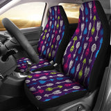 Tribal Aztec Purple Car Seat Cover 174510 - YourCarButBetter