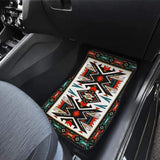 Tribal Colorful Design Native American Front And Back Car Mats 093223 - YourCarButBetter