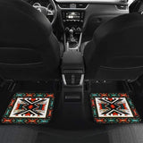 Tribal Colorful Design Native American Front And Back Car Mats 093223 - YourCarButBetter