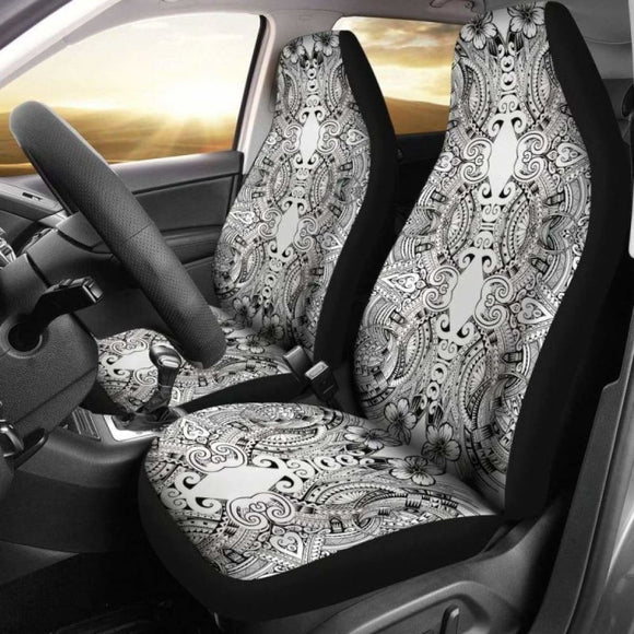 Tribal Hibiscus Car Seat Covers 232125 - YourCarButBetter