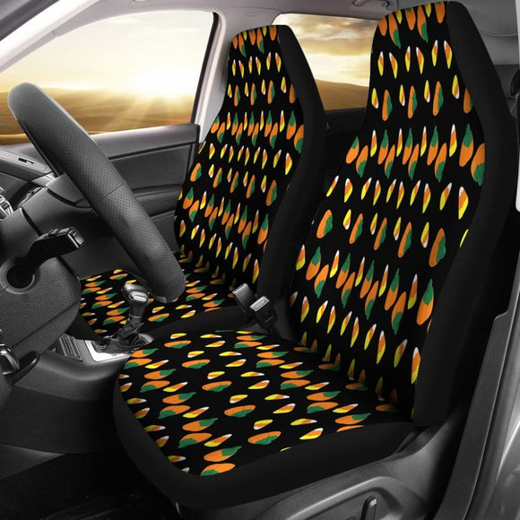 Trick Or Treat Candy Corn Car Seat Covers 103406 - YourCarButBetter