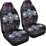 Triple Moon Wicca Car Seat Covers 550317 - YourCarButBetter