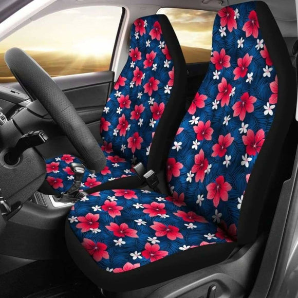 Tropical Flowers Car Seat Covers 105905 - YourCarButBetter