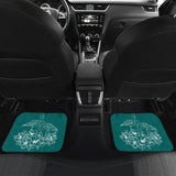 Tropical Hibiscus Flamingo Pattern Best Gift Car Lovers Car Floor Mats 211105 - YourCarButBetter