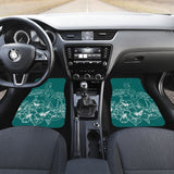 Tropical Hibiscus Flamingo Pattern Best Gift Car Lovers Car Floor Mats 211105 - YourCarButBetter