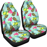 Tropical Pineapple Watermelon Fruit Car Seat Cover 174510 - YourCarButBetter