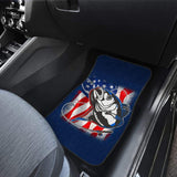 Trout Fish Steelhead Car Floor Mats Mix American Flag 210906 - YourCarButBetter