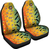 Trout Fishing Car Seat Covers Brook Trout Fish Skin Car Decor 182417 - YourCarButBetter