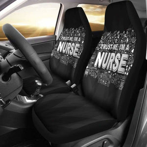 Trust Me I’M A Nurse Car Seat Covers 144902 - YourCarButBetter