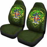 Tuohy Or O’Toohey Ireland Car Seat Cover Celtic Shamrock (Set Of Two) 154230 - YourCarButBetter